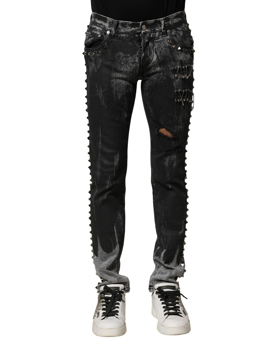 Dolce & Gabbana 98% Cotton jeans in black