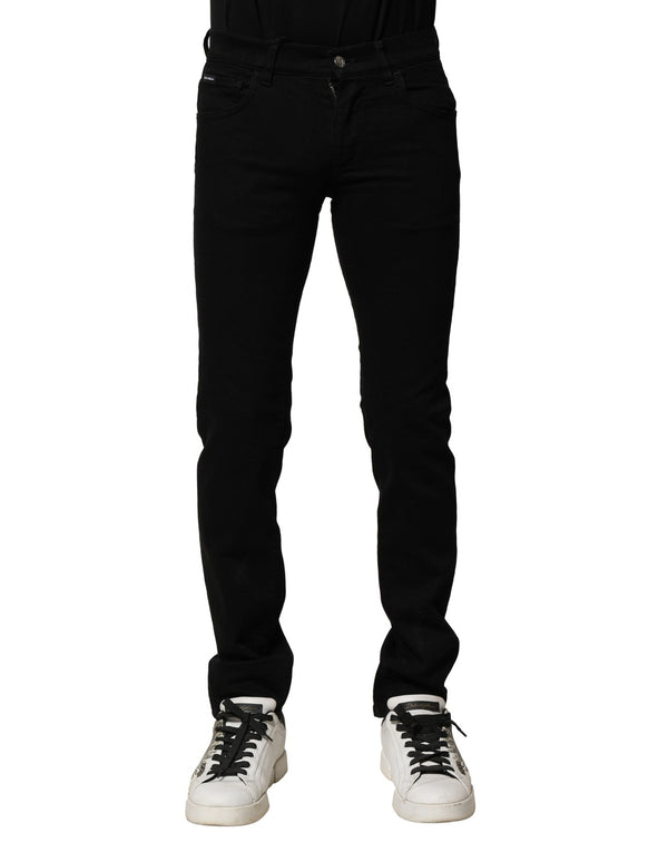 Dolce & Gabbana 98% Cotton jeans in black