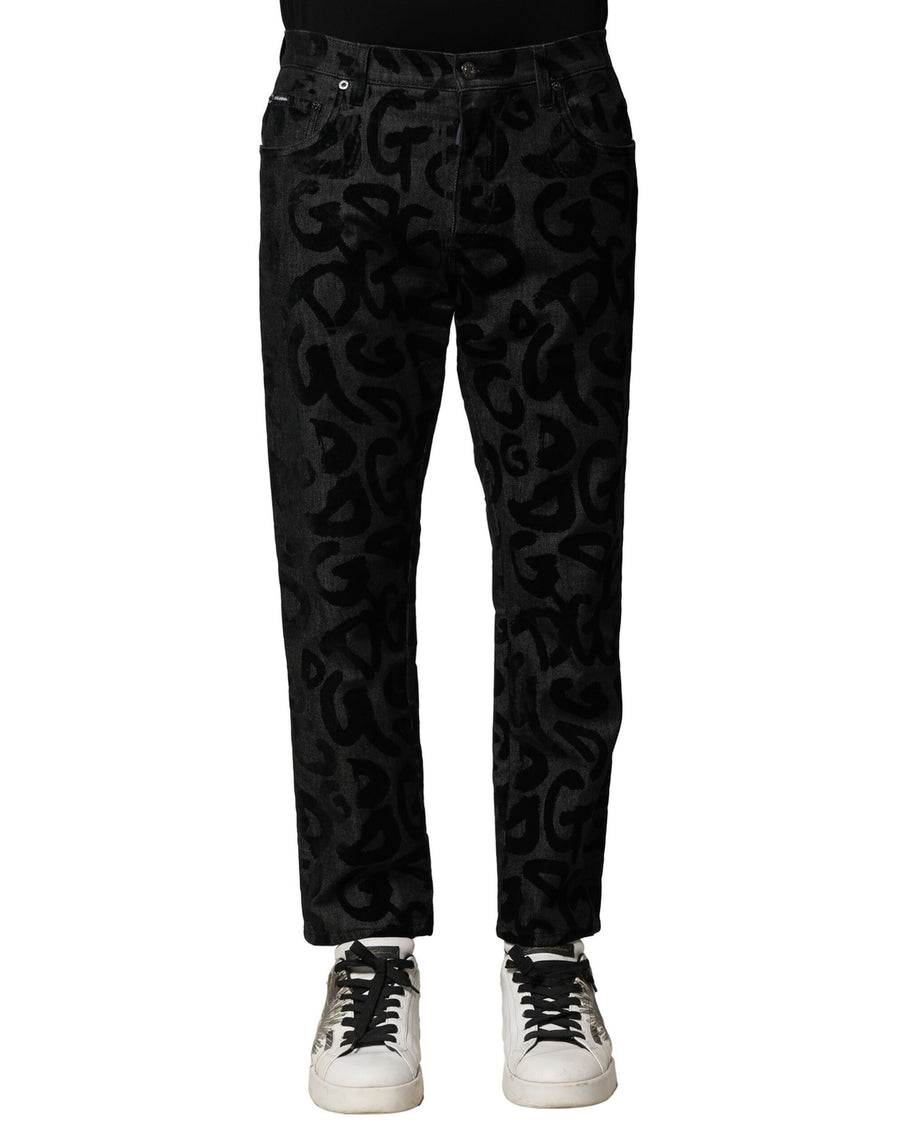 Dolce & Gabbana 98% Cotton jeans in black
