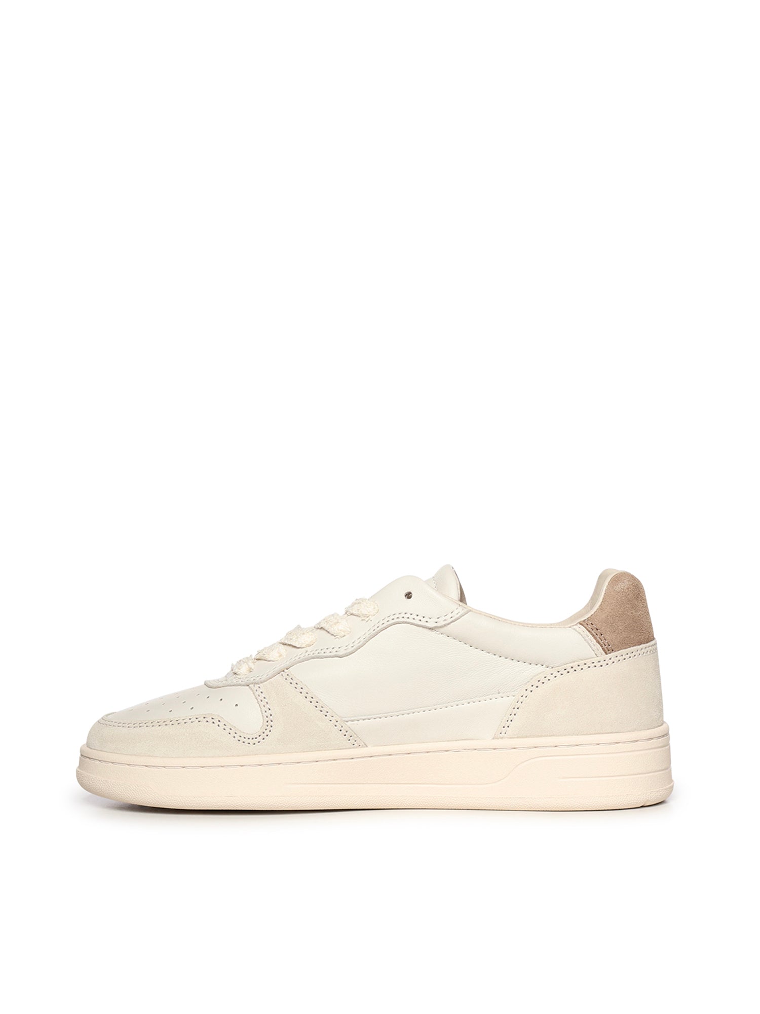 D.A.T.E. Sneakers White Goatskin