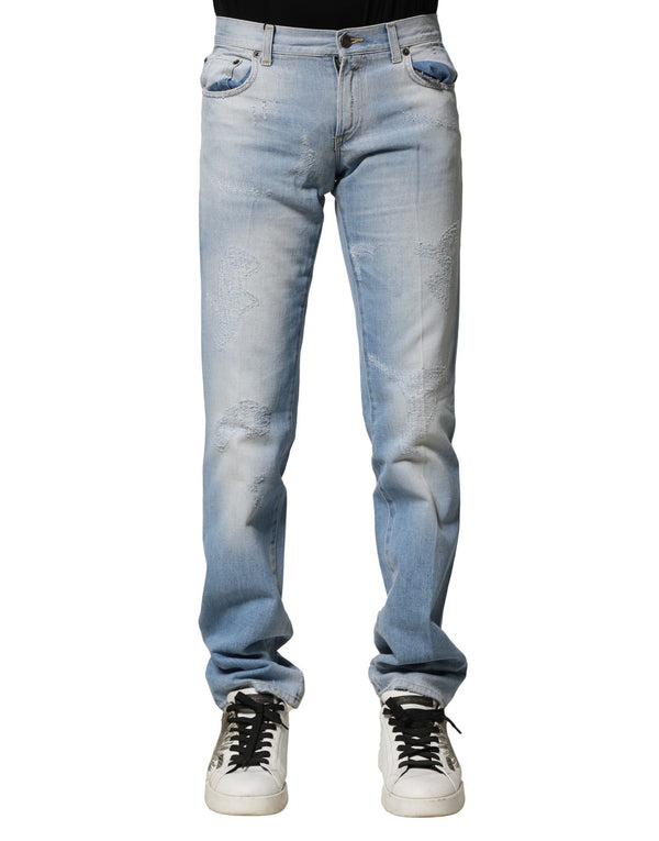 Dolce & Gabbana 100% Cotton jeans in blue