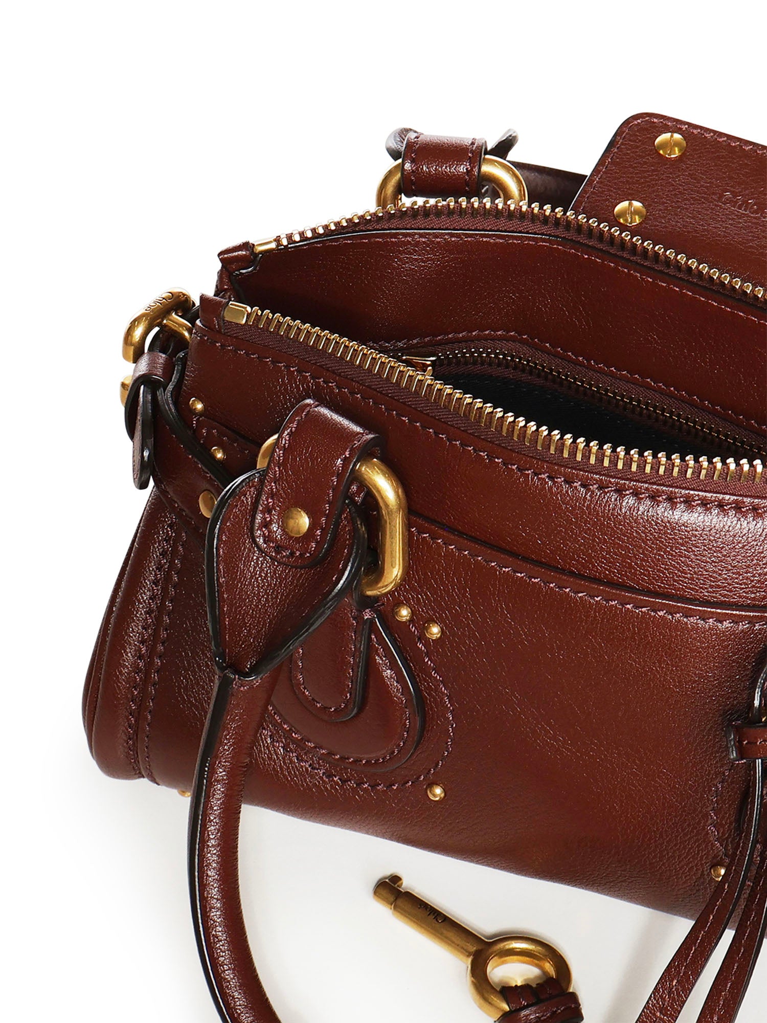 Chloè Bags Crafty Brown Buffalo Leather