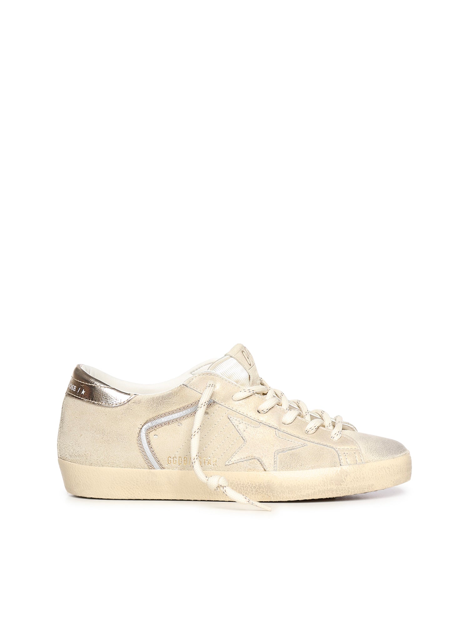 Golden Goose Sneakers Beige Platinum Goatskin