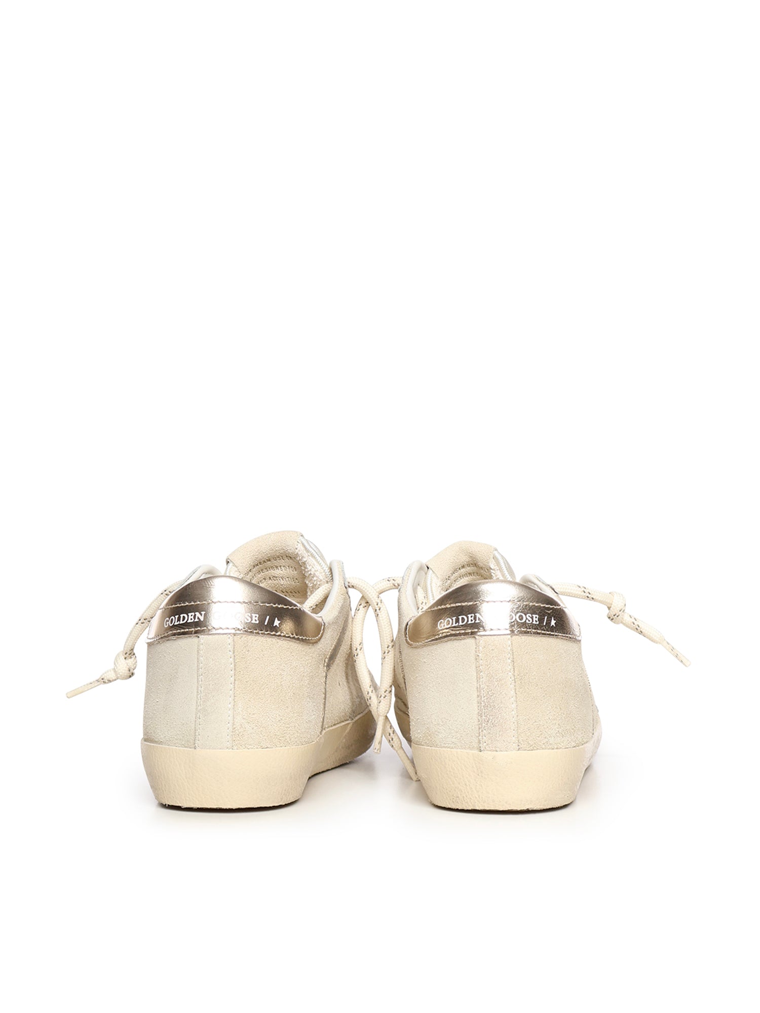 Golden Goose Sneakers Beige Platinum Goatskin