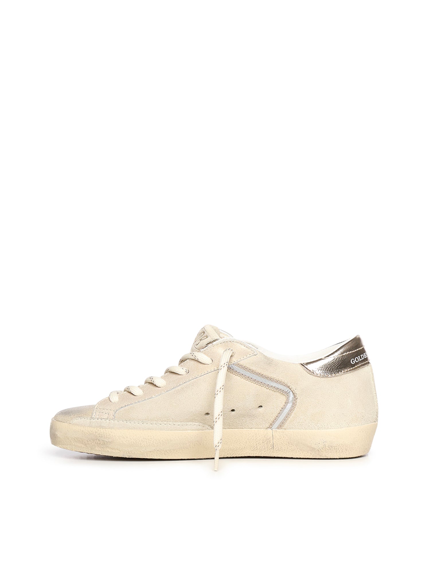 Golden Goose Sneakers Beige Platinum Goatskin