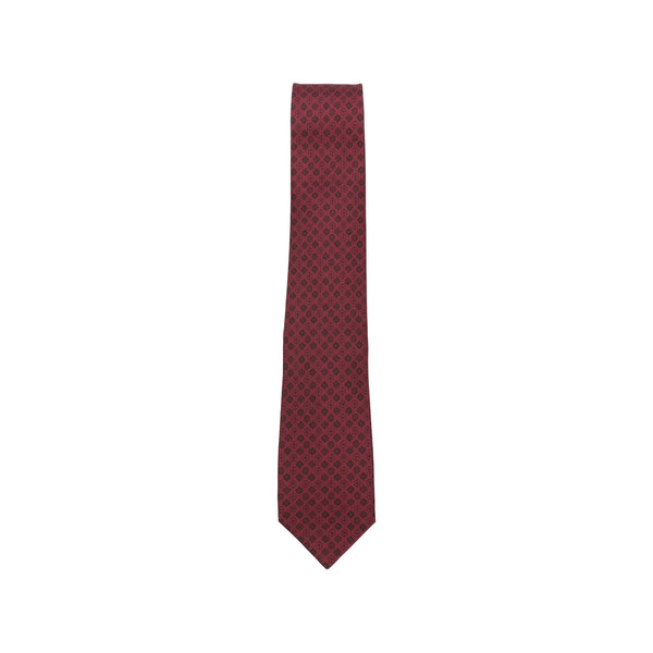 Silk Tie Red-Black Red/black Ties & Bow