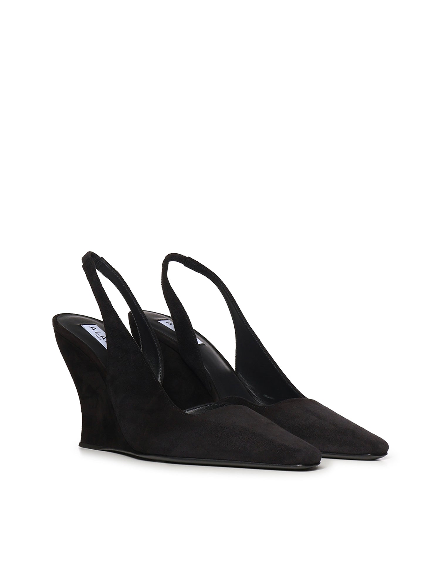 Alaia Flat shoes Black Sheepskin