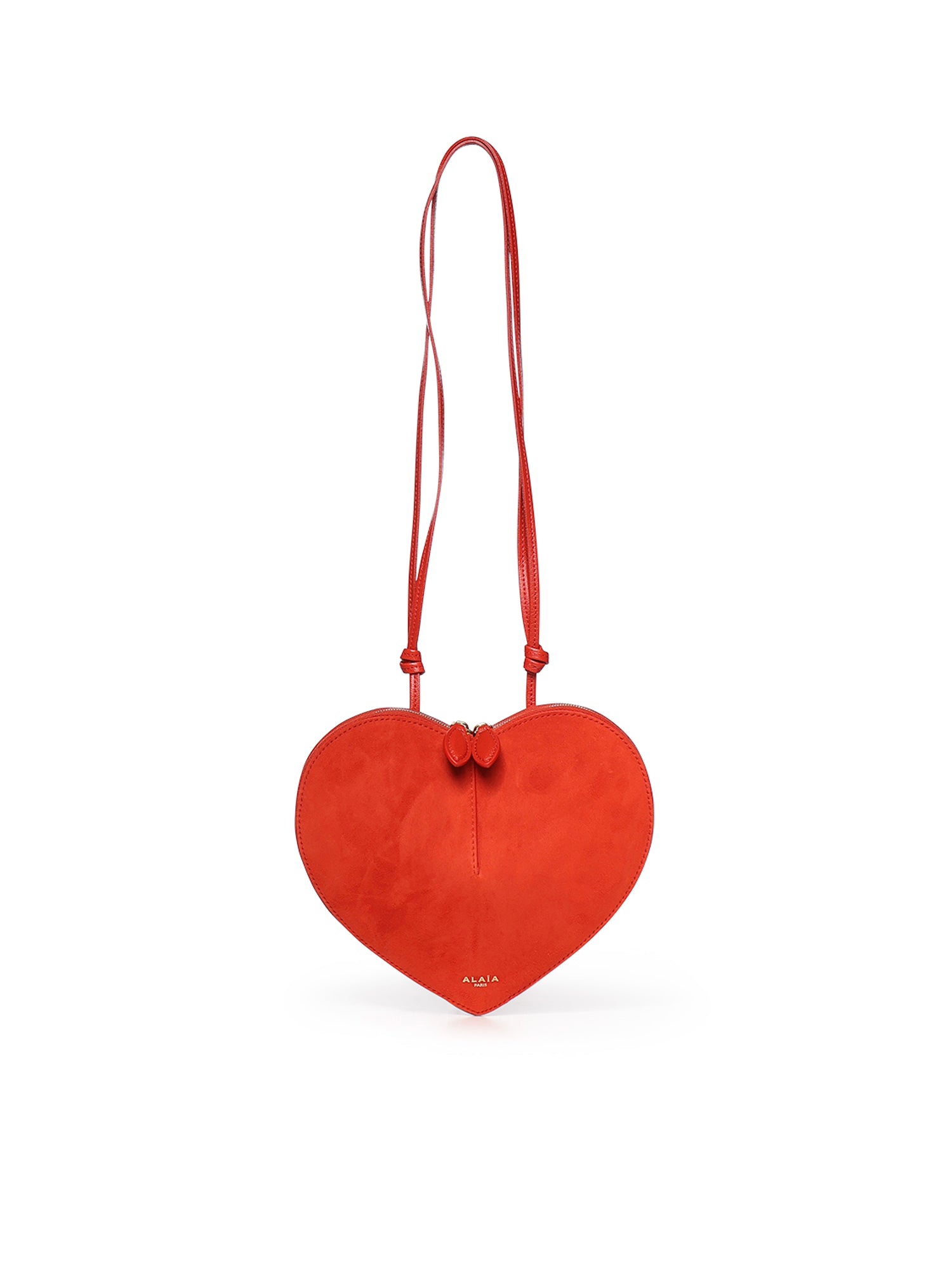 Alaia Bags Orange Brule Sheepskin