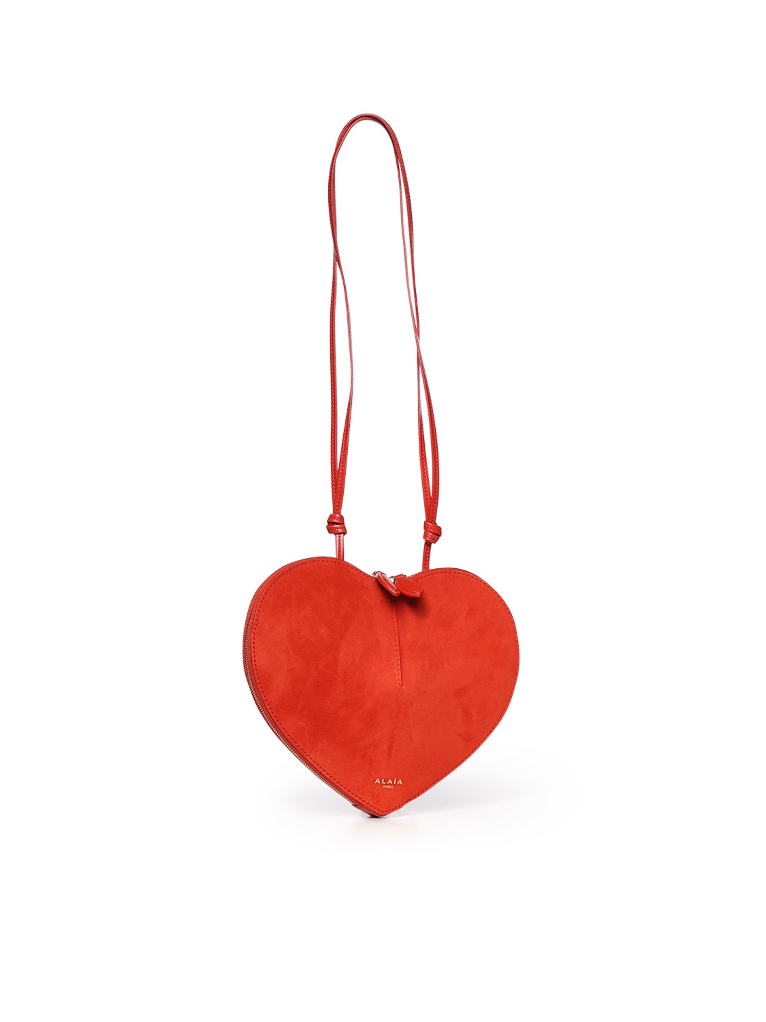 Alaia Bags Orange Brule Sheepskin