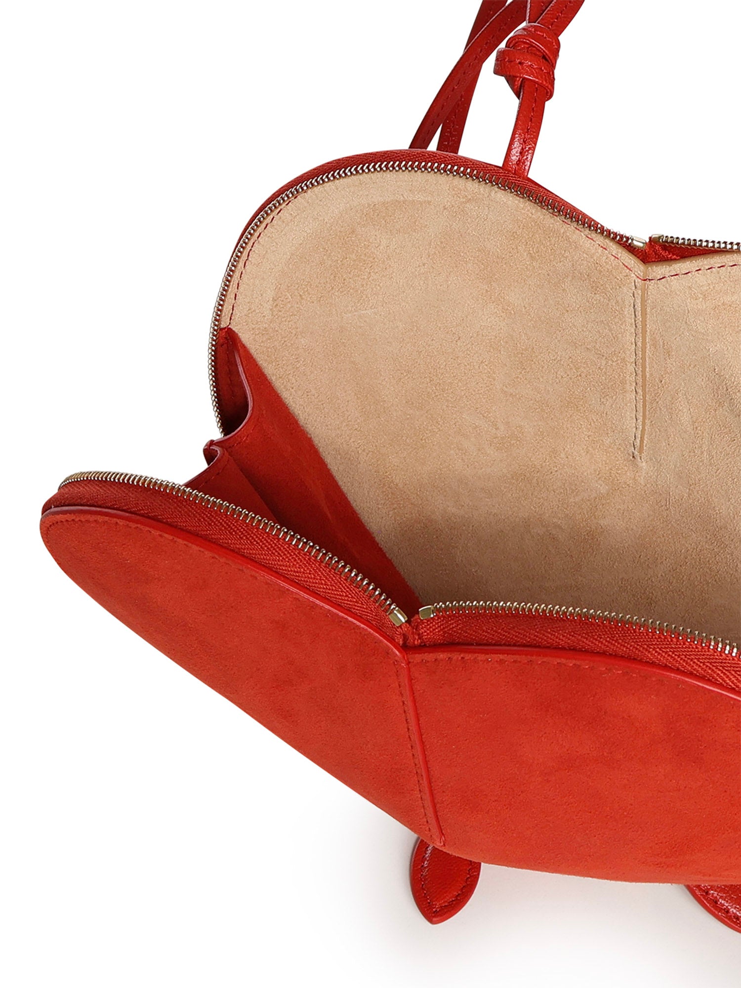 Alaia Bags Orange Brule Sheepskin