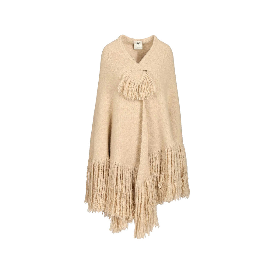 Cape Sand Beige Cashmere Neutrals Scarf