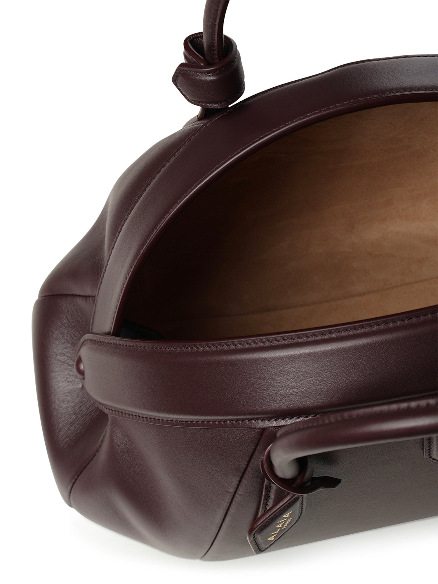 Alaia Bags Bordeaux Calfskin