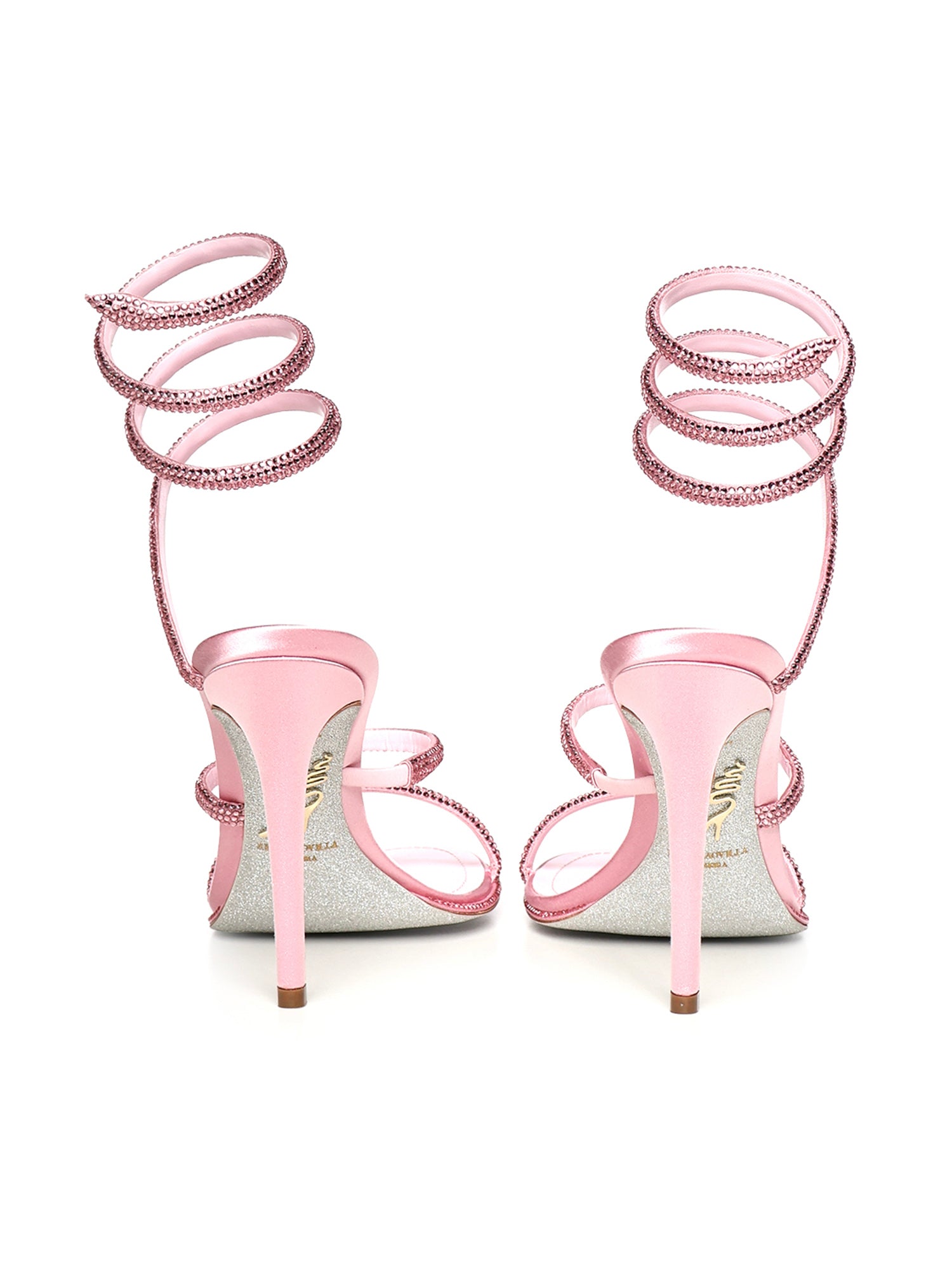 René Caovilla Sandals Pink Viscose