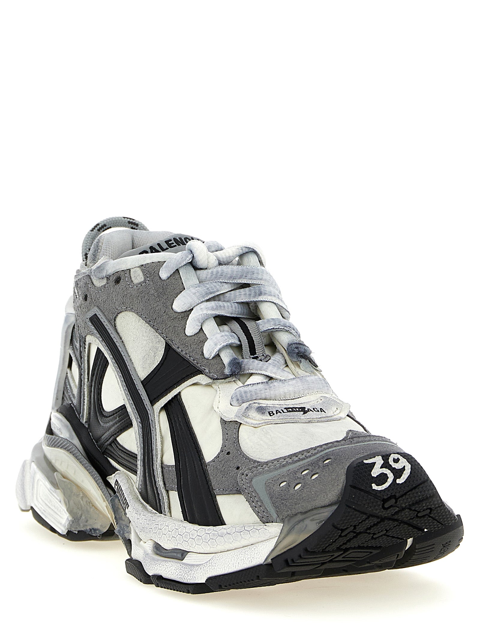 Runner sneakers Gray Polyurethane