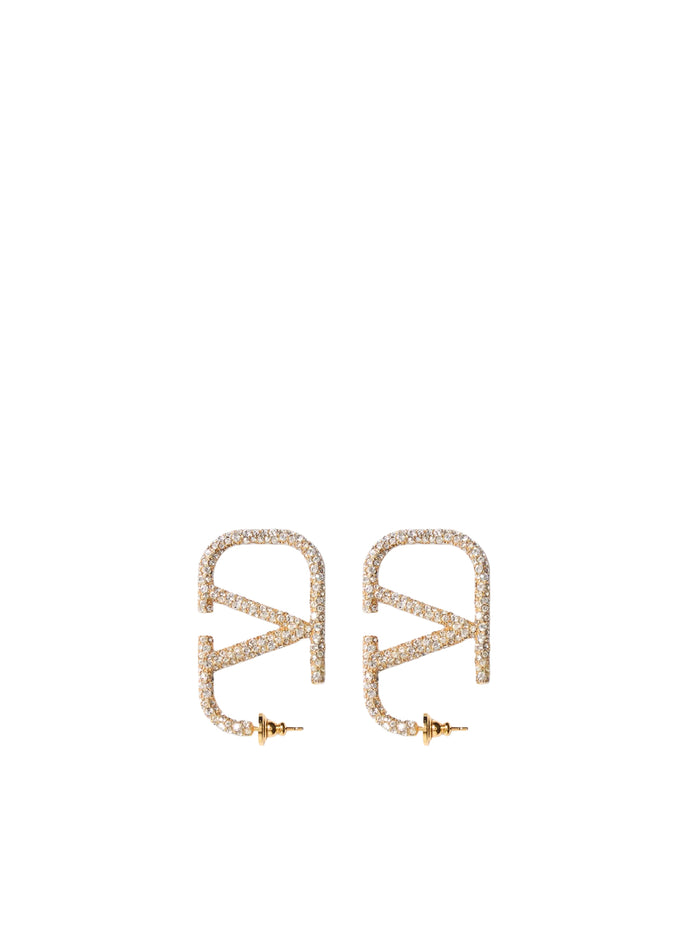 Valentino Garavani Bijoux Gold/crystal Metal