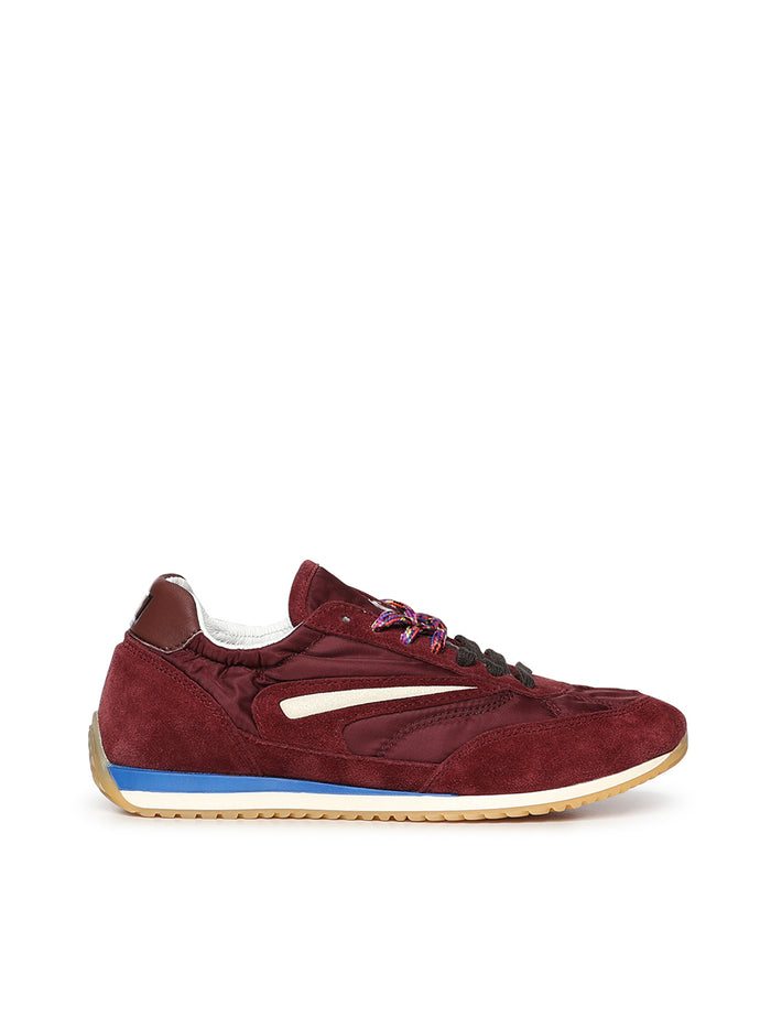 D.A.T.E. Sneakers Brown Textile
