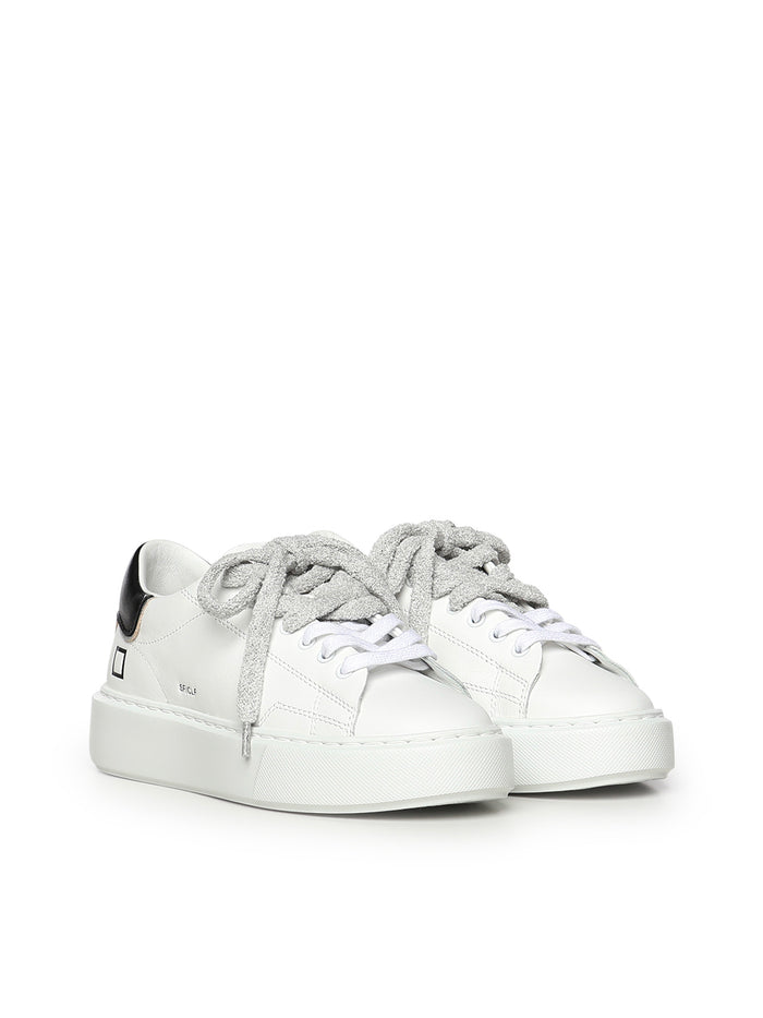 D.A.T.E. Sneakers White Cowskin