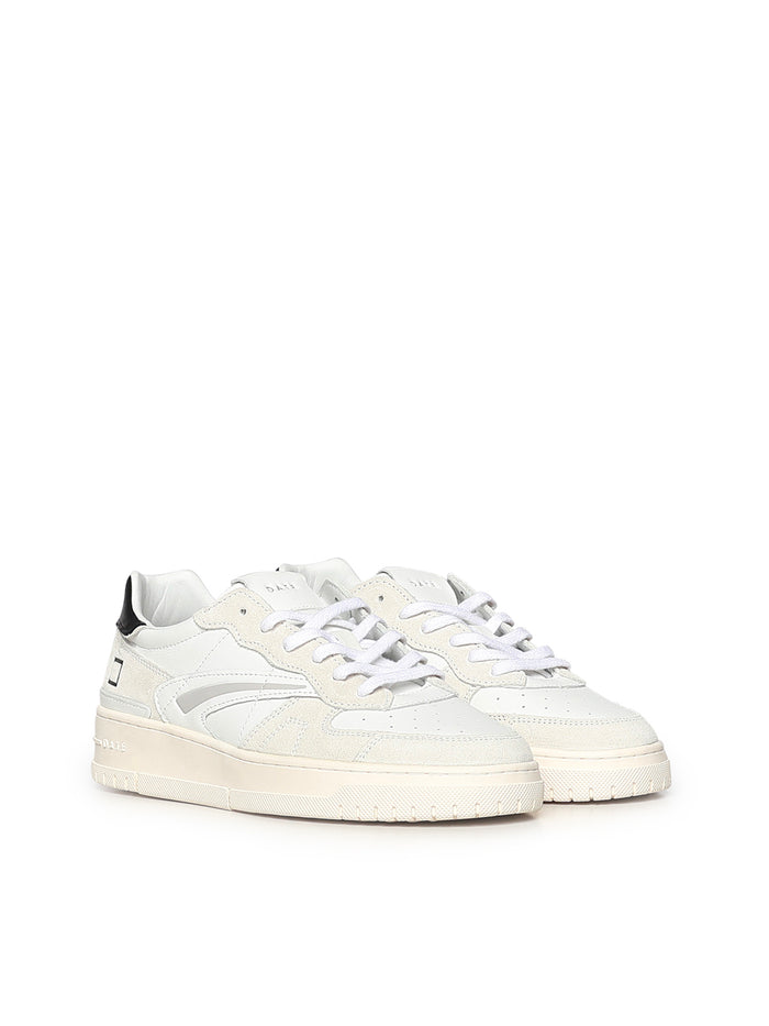 D.A.T.E. Sneakers White Cowskin