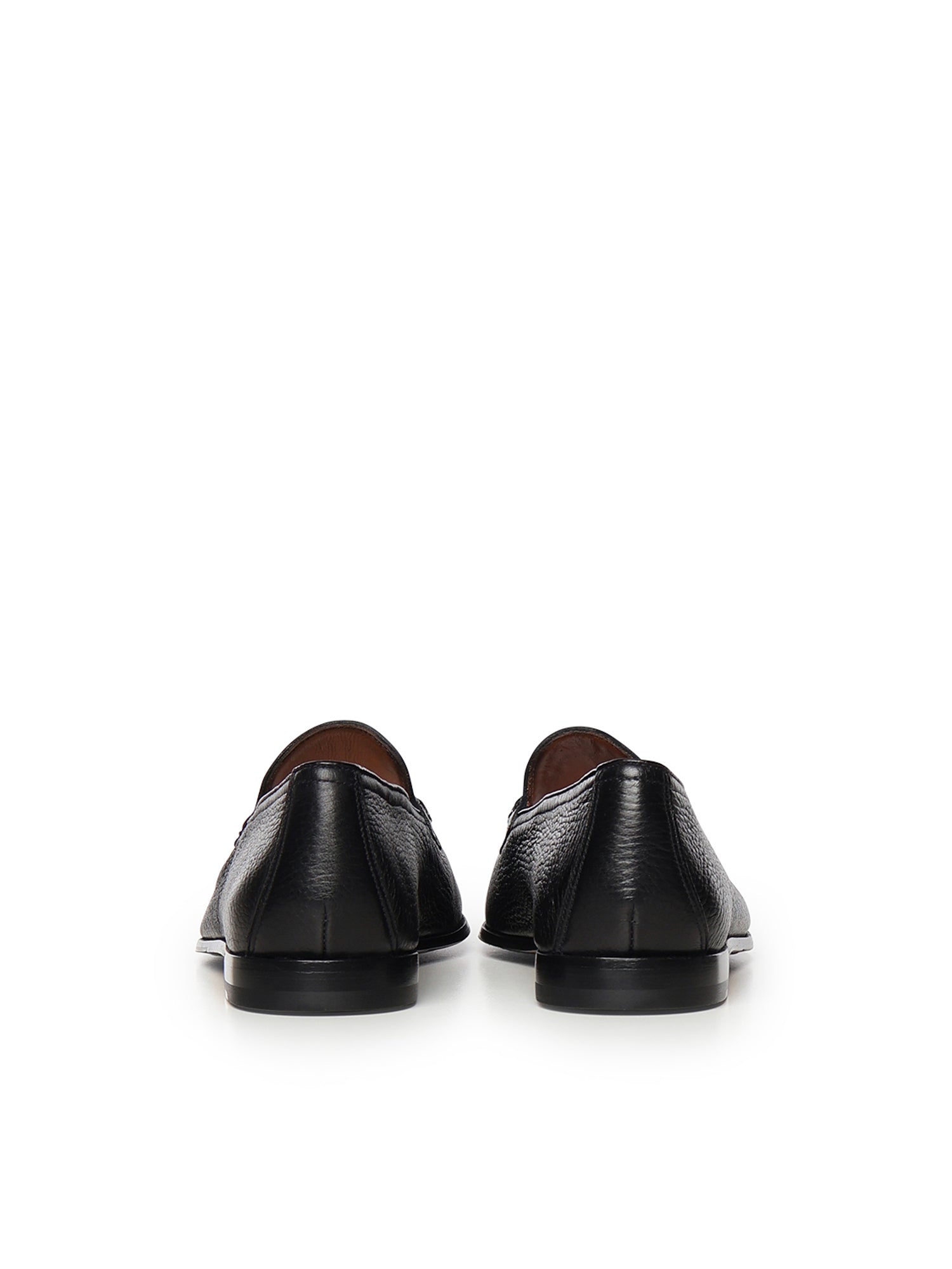 Doucals Flat shoes Blu Nero Tomaia: Pelle Di Vitello