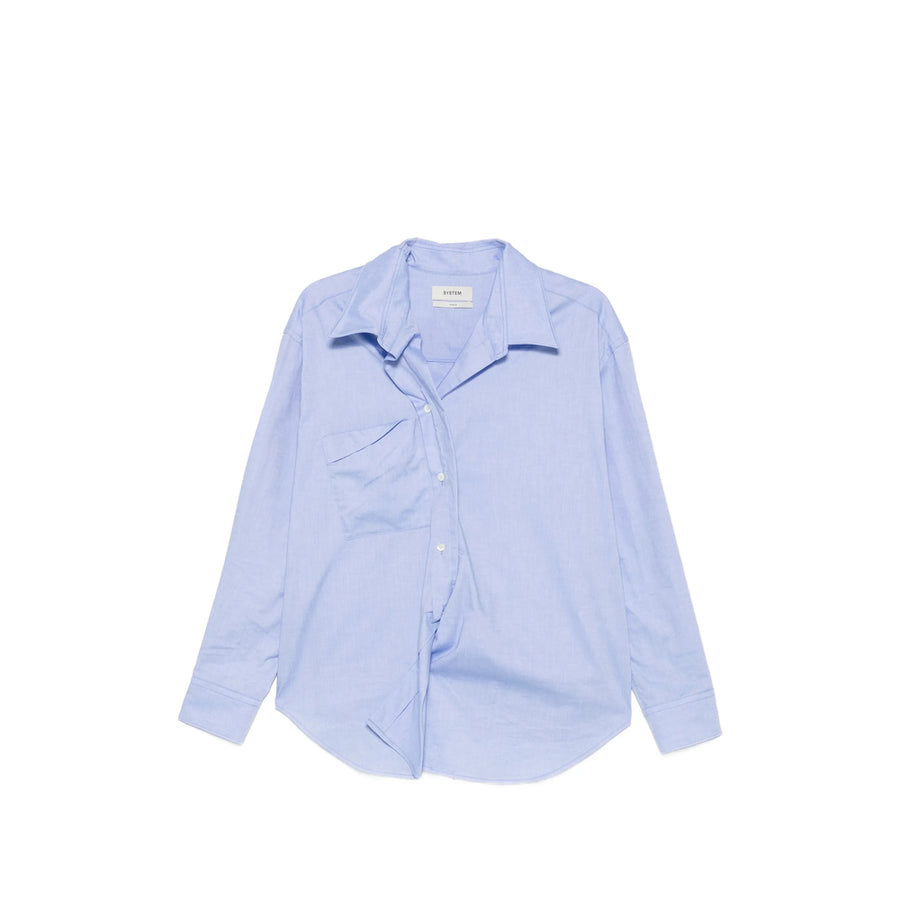 Long-Sleeved Shirt Blue