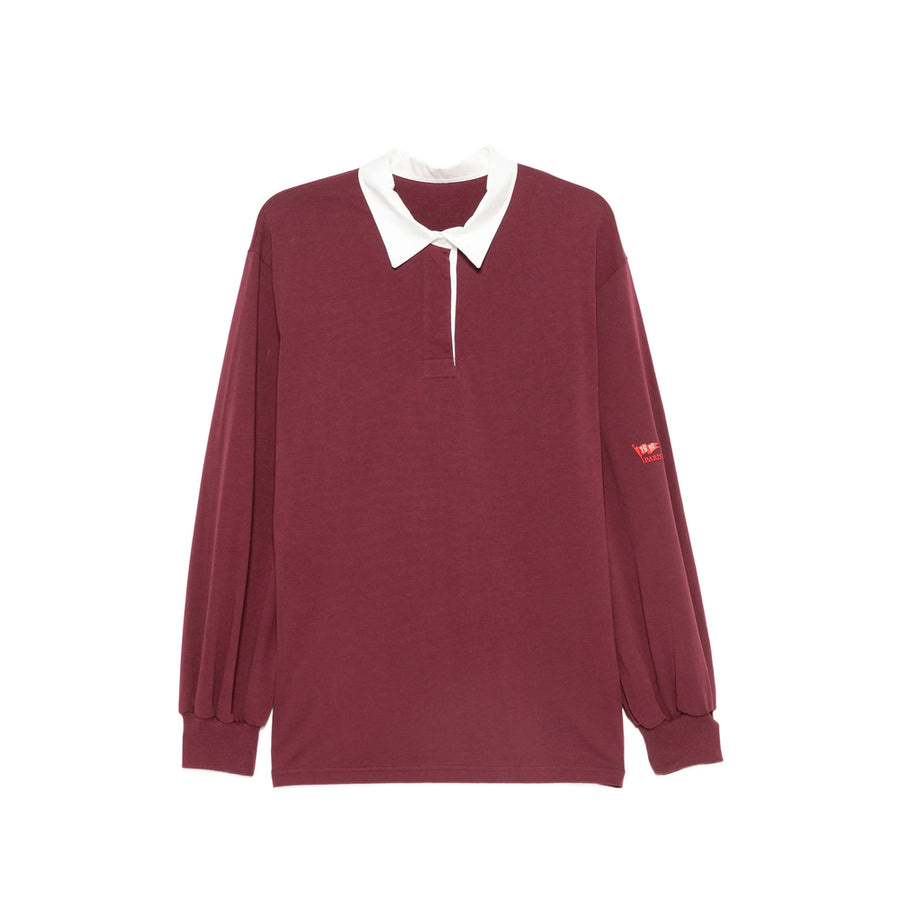 Knit Sweater Red Top