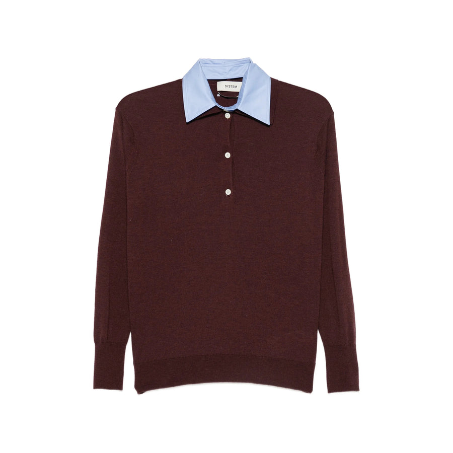 Knit Sweater Purple