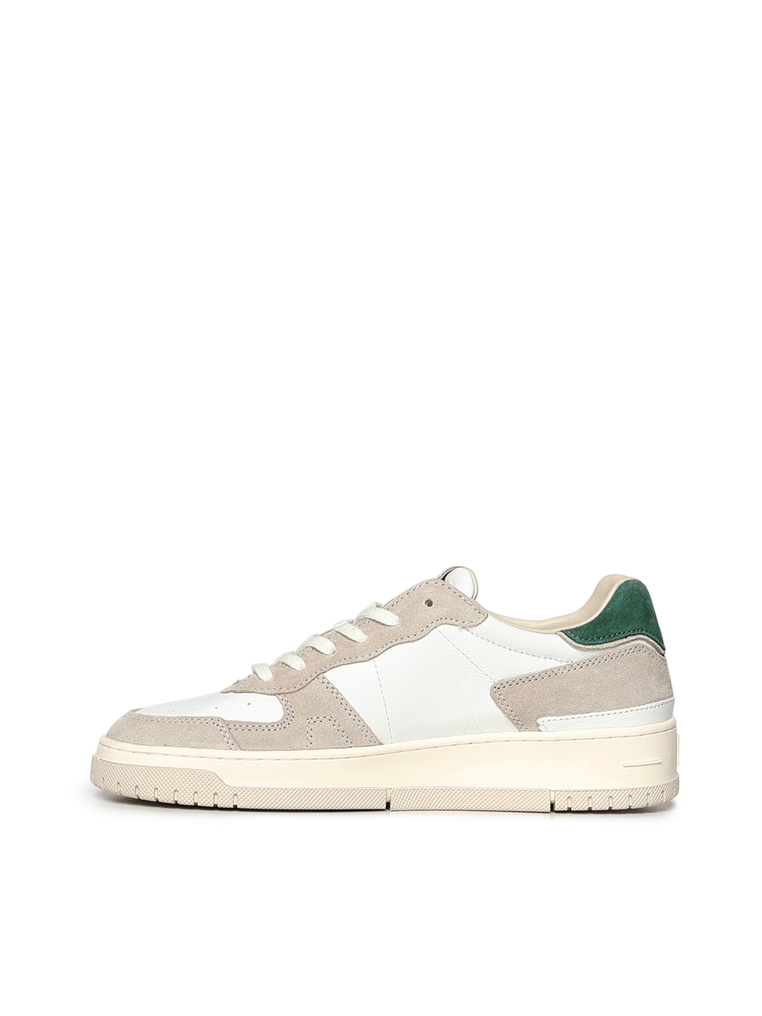 D.A.T.E. Sneakers Green Cowskin
