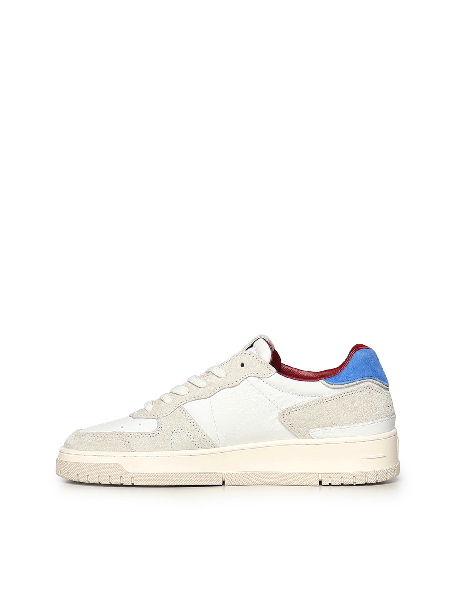 D.A.T.E. Sneakers White Bluette Cowskin