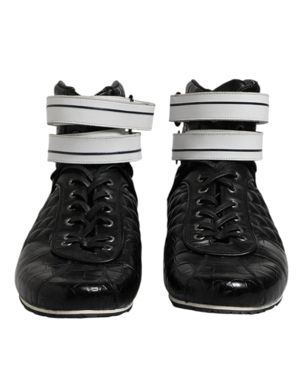 Dolce & Gabbana Leather sneaker in black
