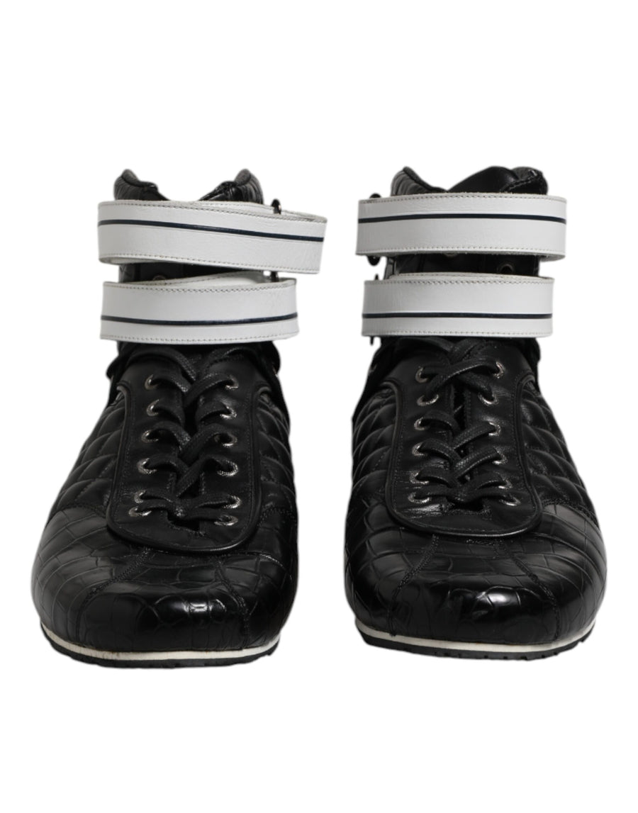 Dolce & Gabbana Leather sneaker in black