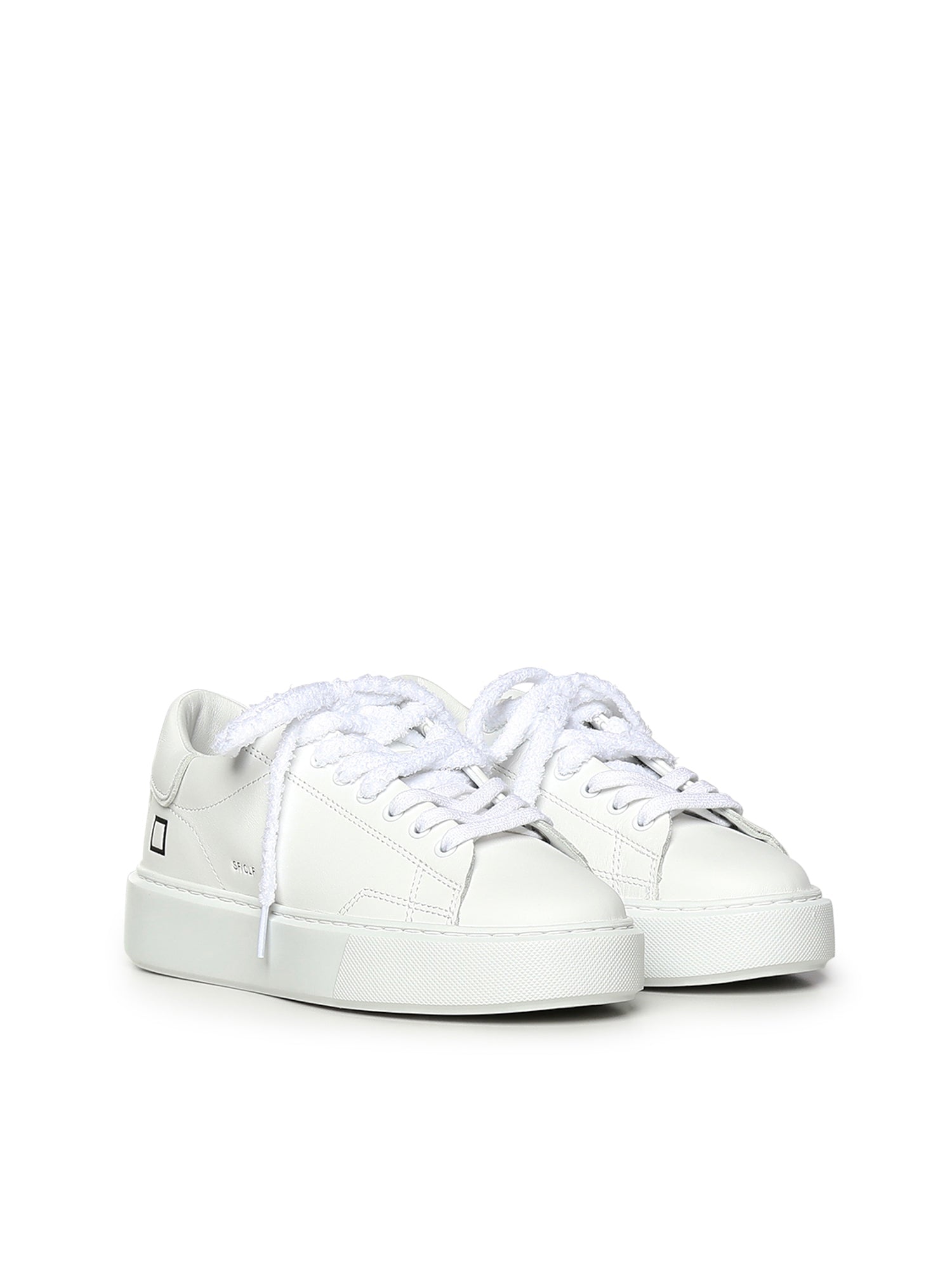 D.A.T.E. Sneakers White Cowskin