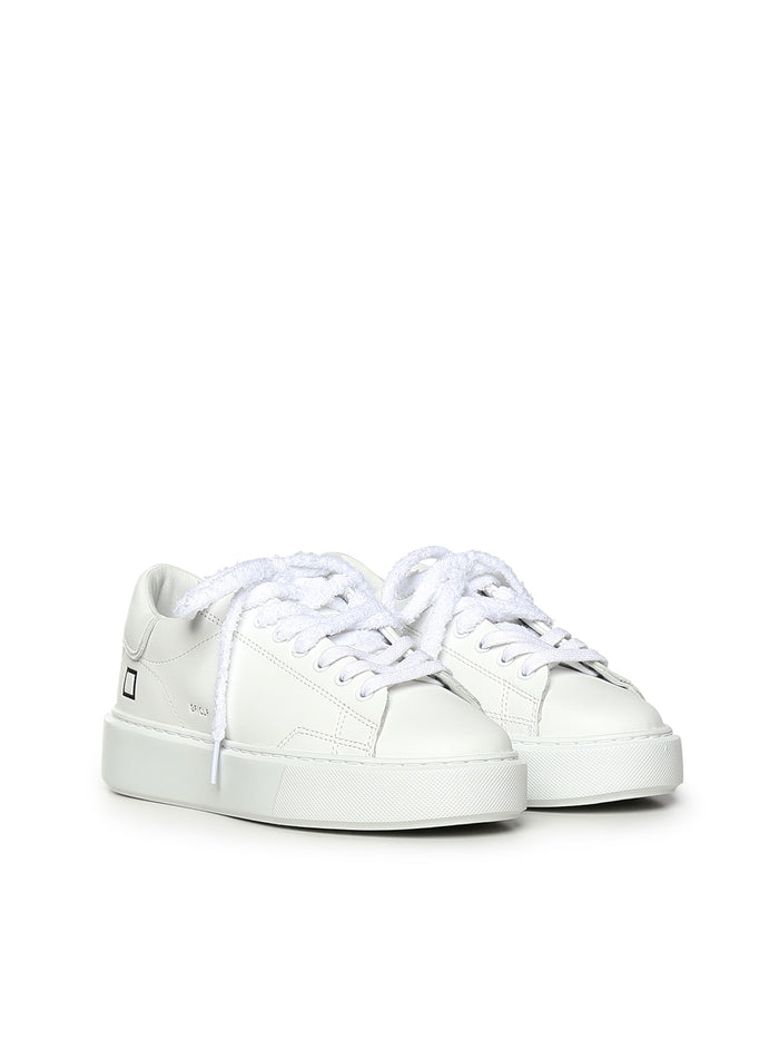 D.A.T.E. Sneakers White Cowskin