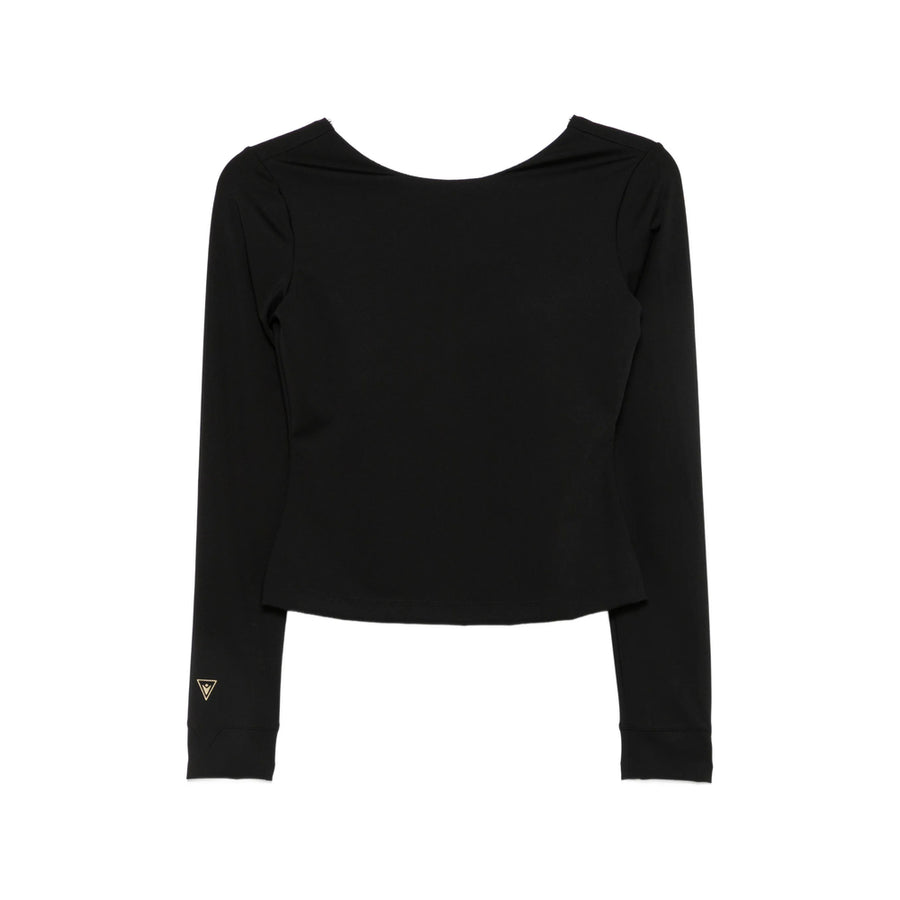 Long-Sleeved Performance Top Black Outer: Polyamide T-shirts