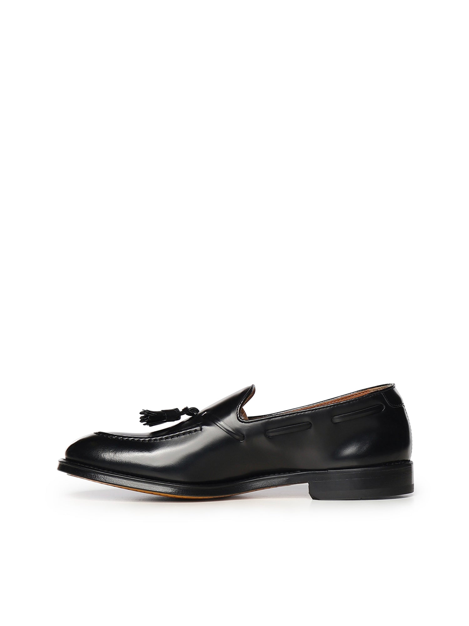 Doucals Flat shoes Black Tomaia: Pelle Di Vitello