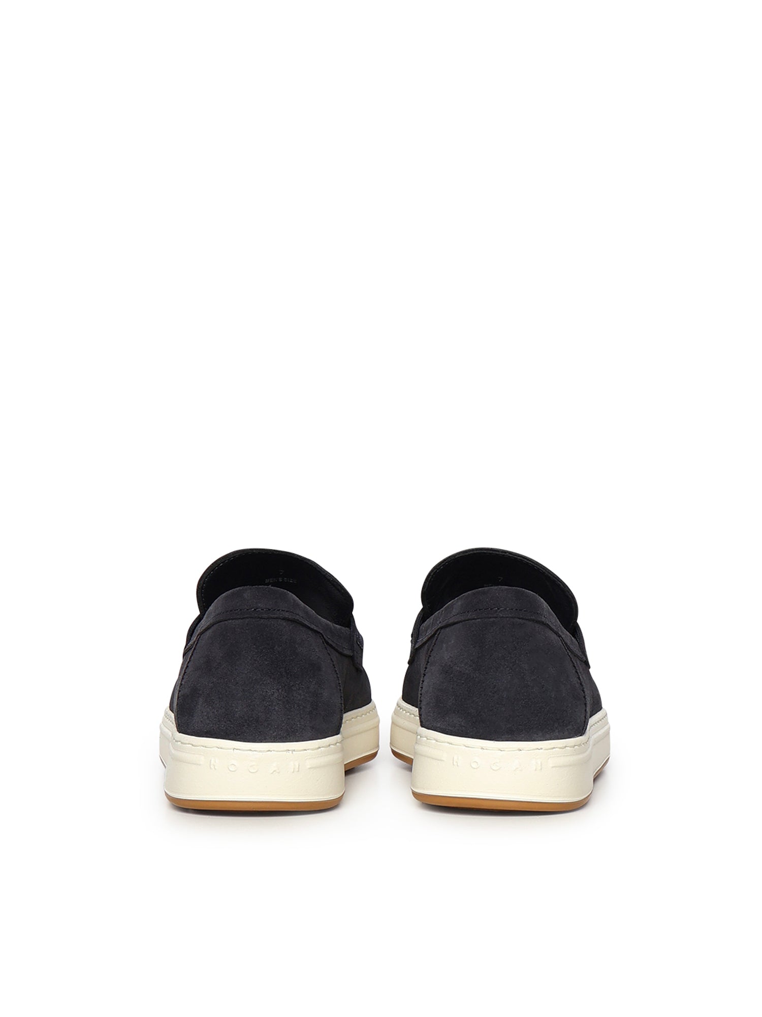 Hogan Flat shoes Blue Suede