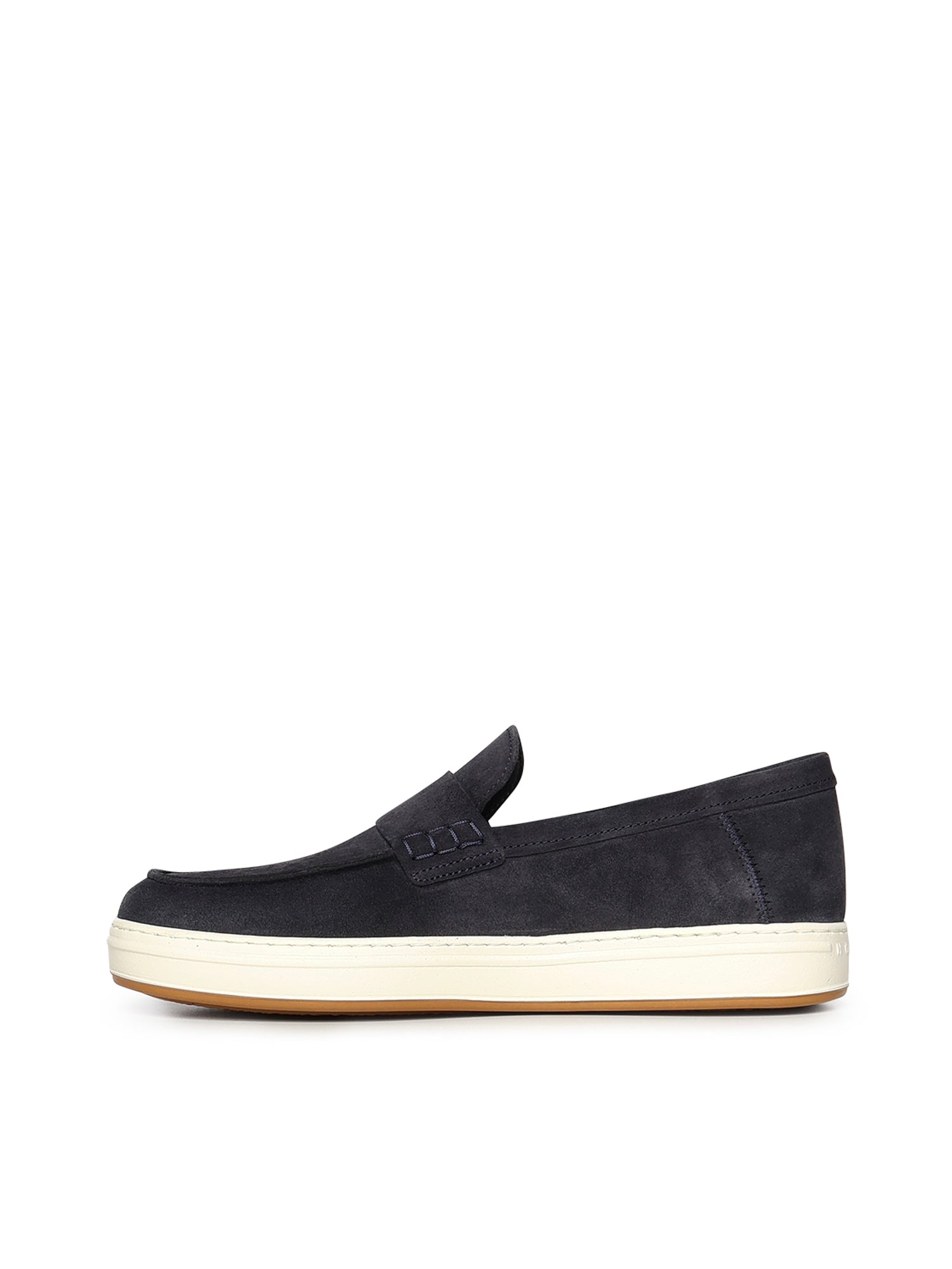 Hogan Flat shoes Blue Suede