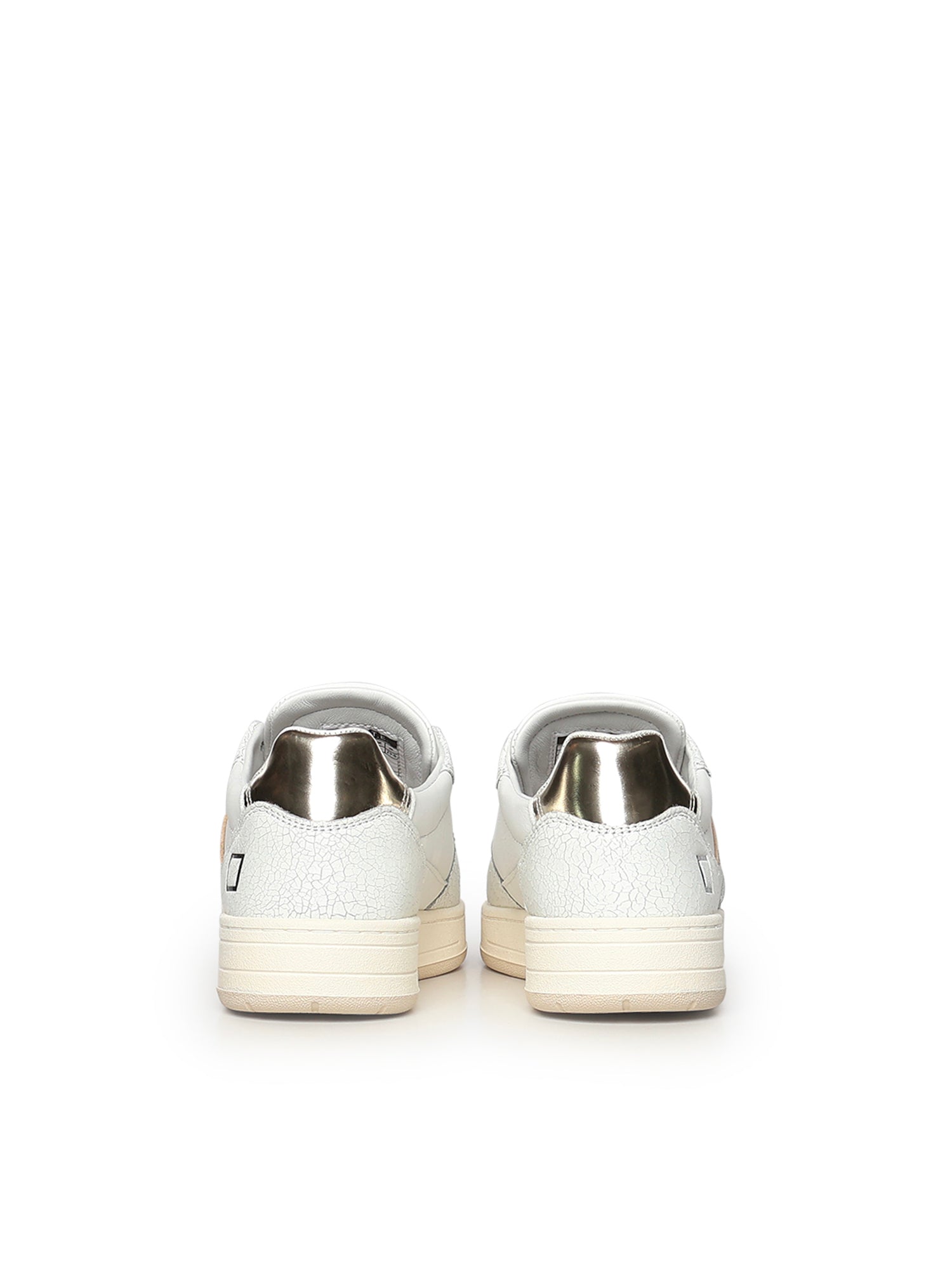 D.A.T.E. Sneakers White-platinum Goatskin
