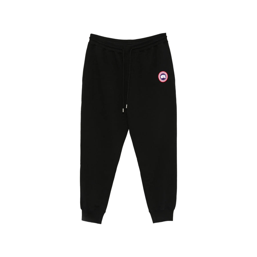 Track Pants Huron Black Cotton