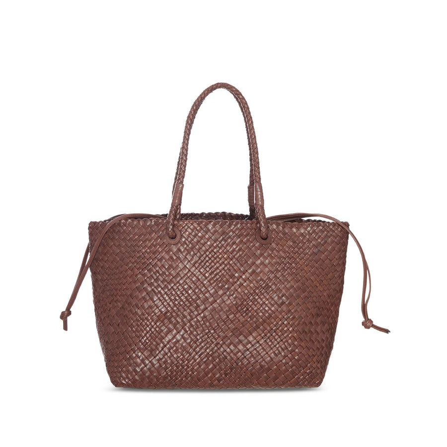 Tote Bag Bazika Brown Leather Calf