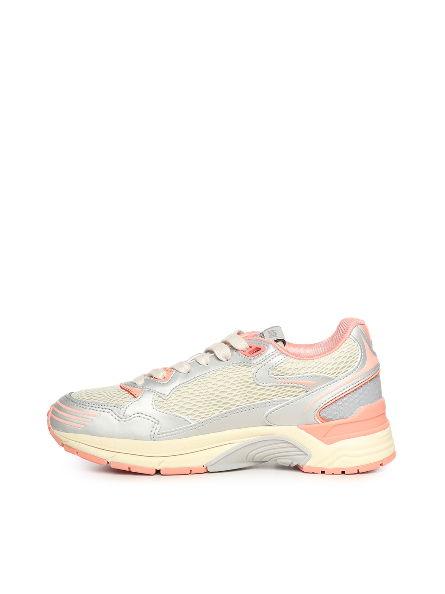 Autry Sneakers Silv/peachp Polyurethane