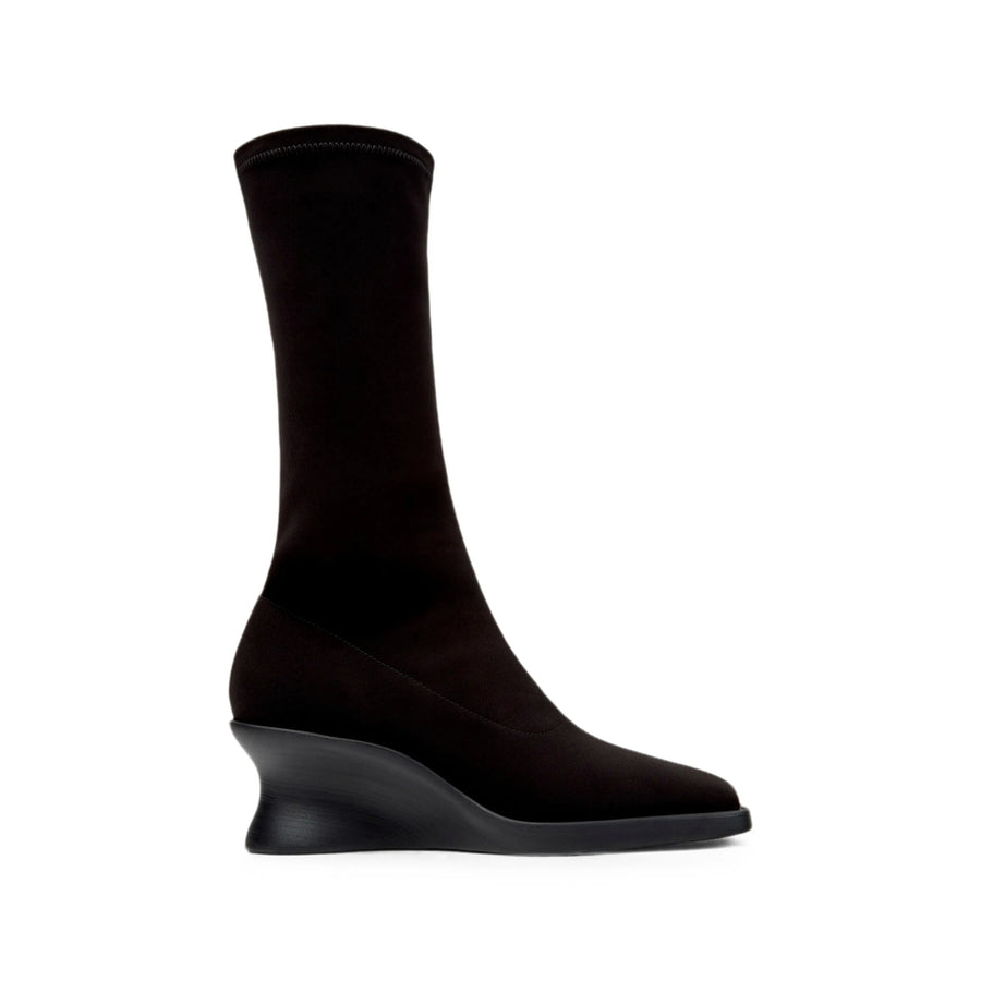 Stretch Wedge Shoes Black Outer: Recycled Nylon