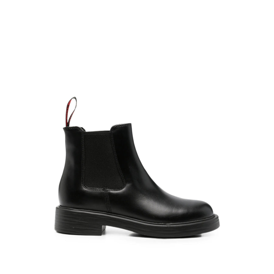 Brutus Leather Chelsea Boots Black Calf