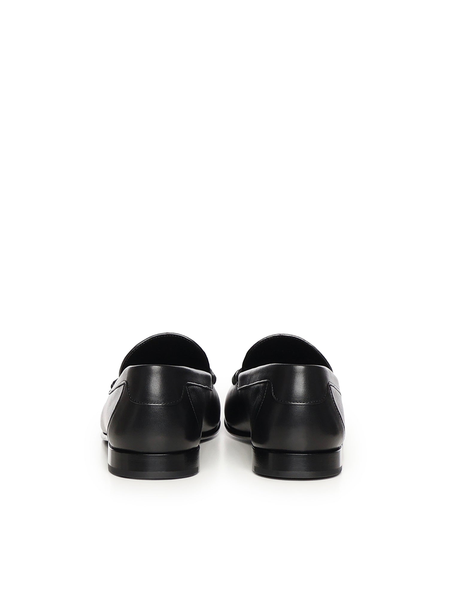 Fendi Flat Shoes Black Calfskin