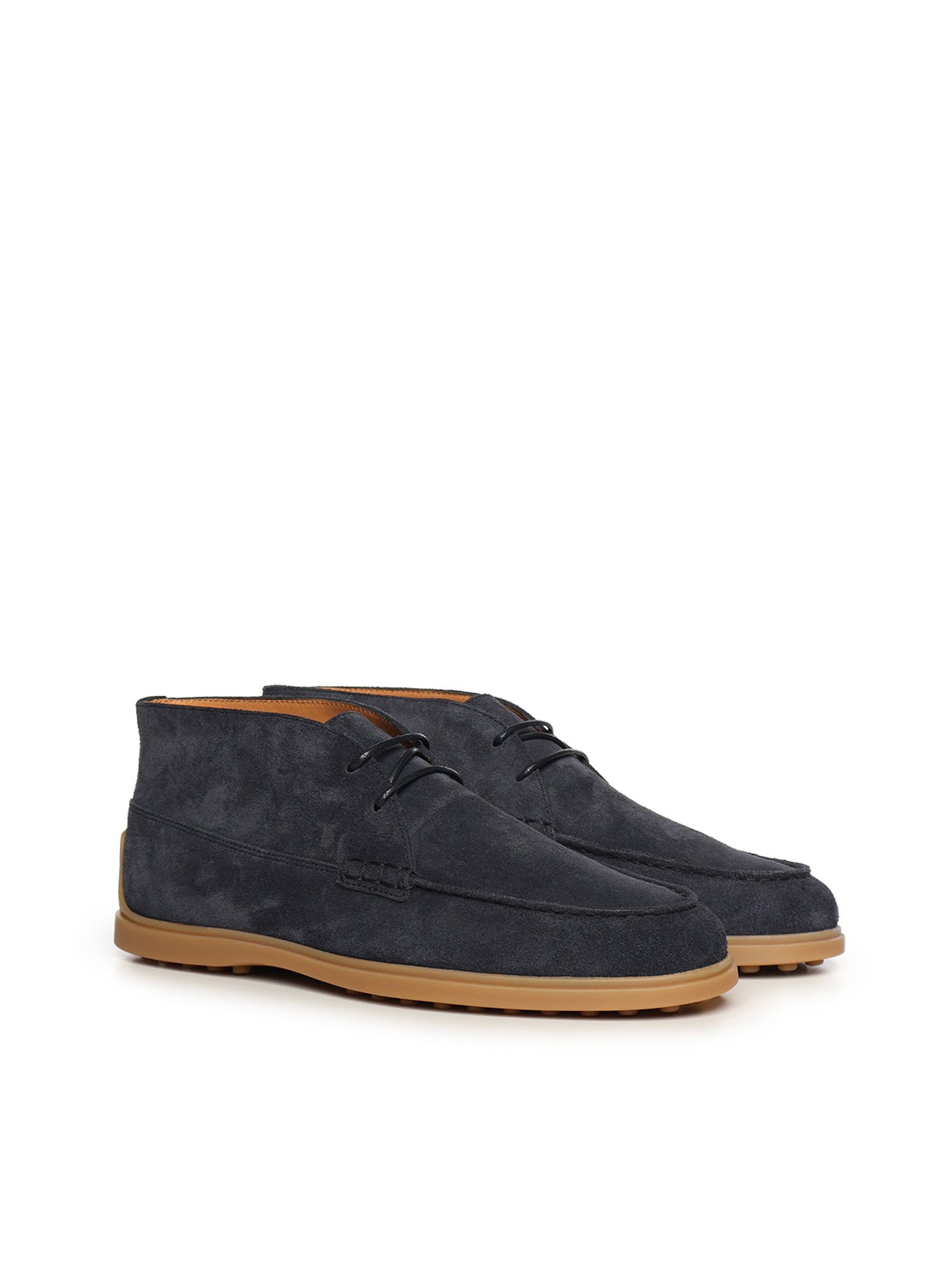 Tods Boots Blue Calfskin