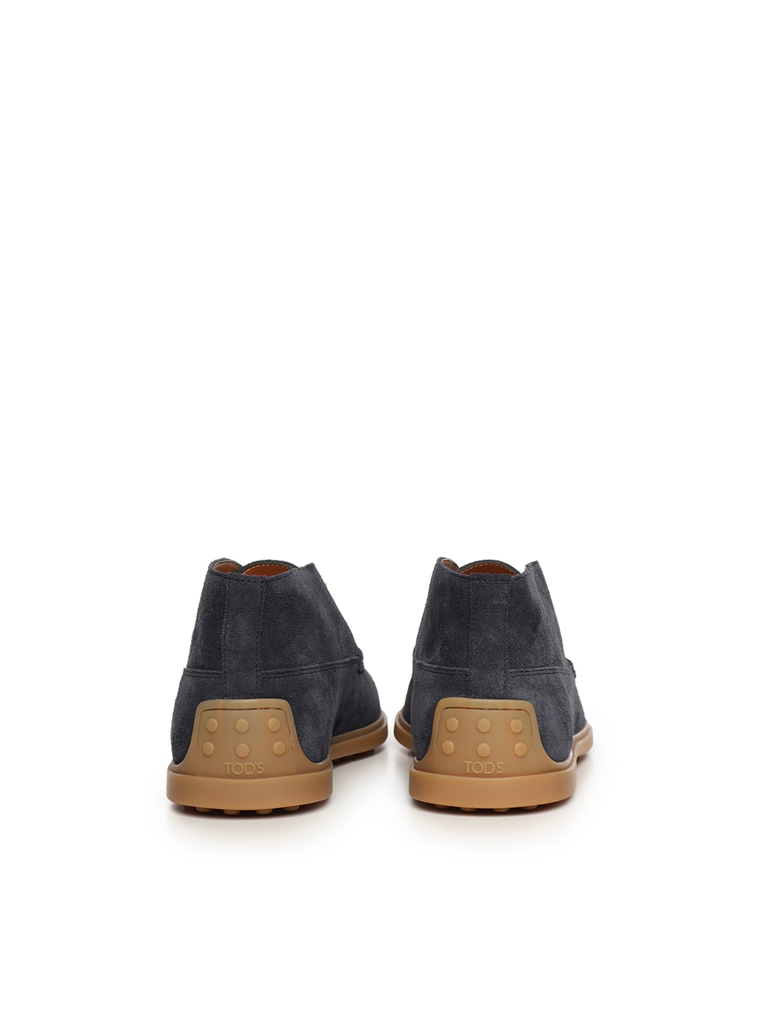 Tods Boots Blue Calfskin