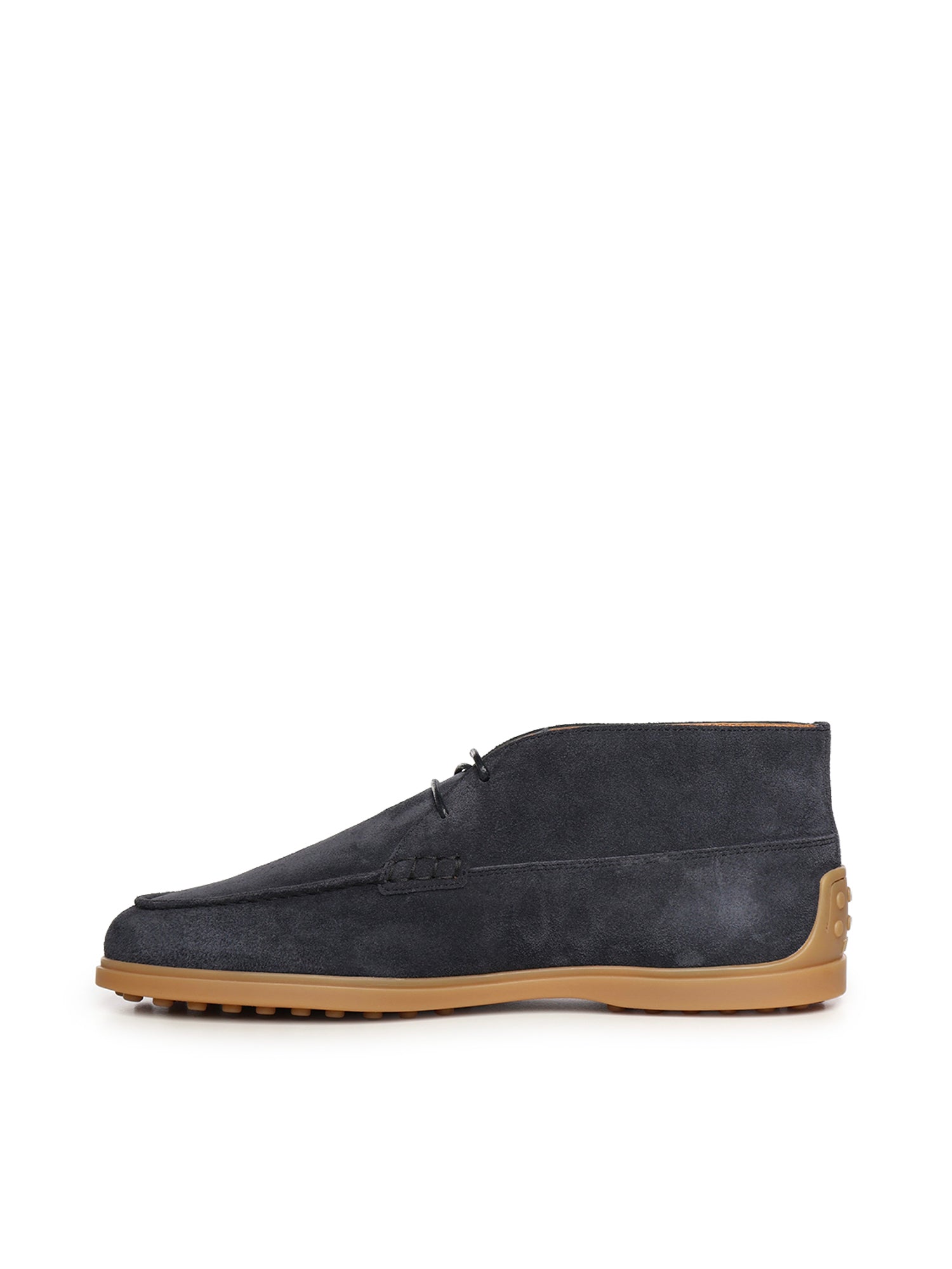 Tods Boots Blue Calfskin