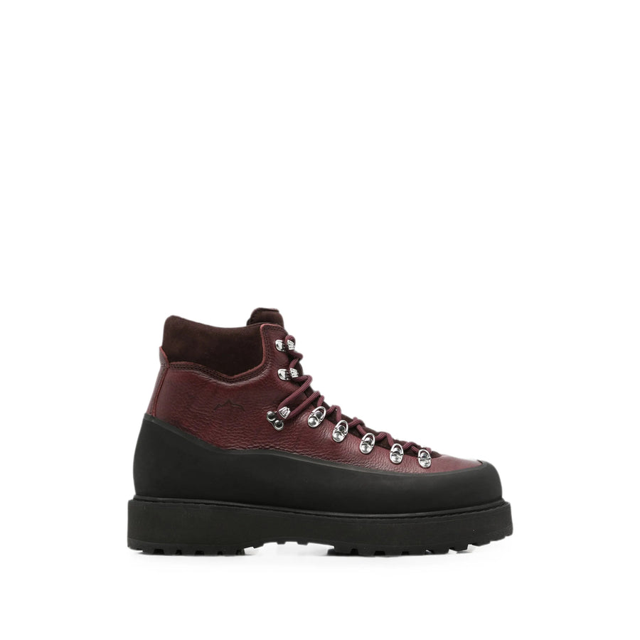 Hiking Boots Roccia Red-Black Red/black Leather/rubber Trainers