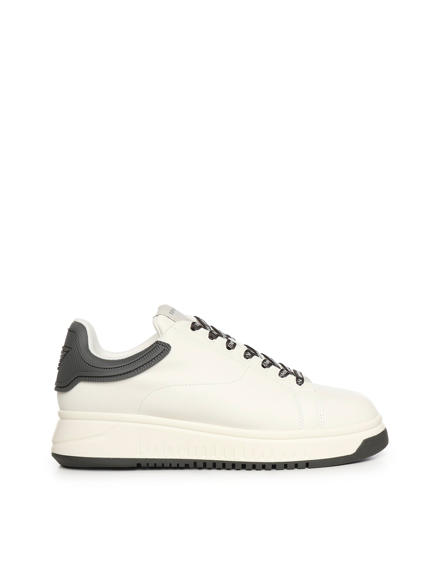 Emporio Armani Sneakers White Cowskin