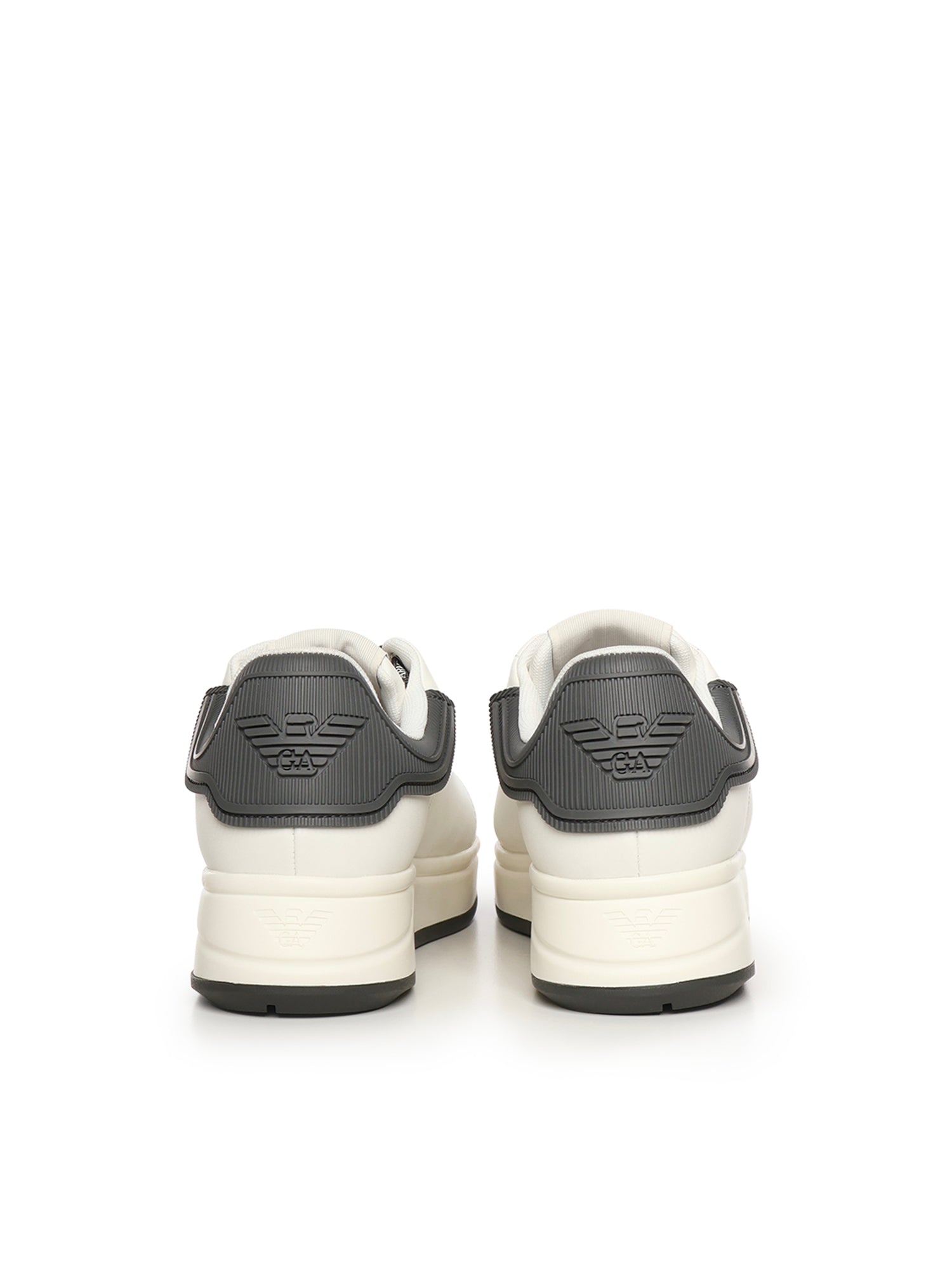 Emporio Armani Sneakers White Cowskin