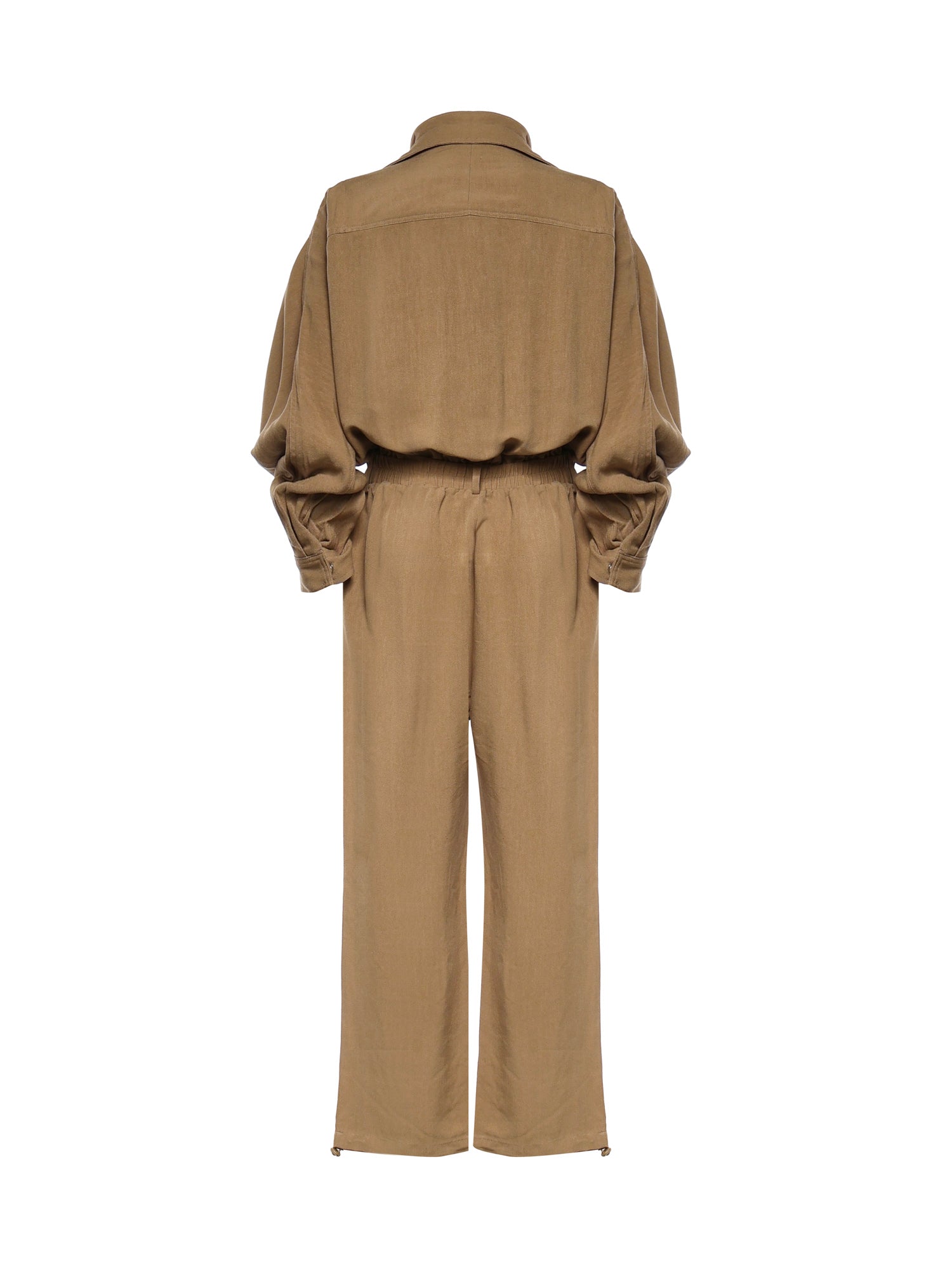 The Frankie Shop Dresses Camel Viscose Linen